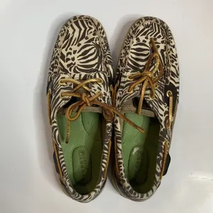 Sperry zebra‎ print loafers size 6.5 thumbnail 6