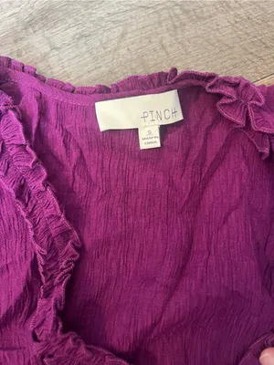 Pinch Purple Ruffle Tiered Maxi Dress - Women thumbnail 9