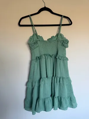 Wild Fable Green Mini Dress thumbnail 2