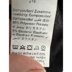 SHEIN Black Button Front V Neck Vest Women’s Size Large Tall thumbnail 6