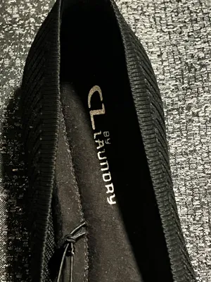 Womens 5.5 NWOT Chinese Laundry Black Knit Ballet Flat Slip On Shoes thumbnail 9