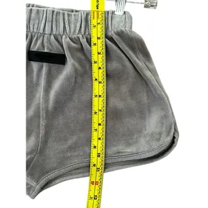 Fear of God Essentials Women's Velour Beach Short Oak Size Small thumbnail 4