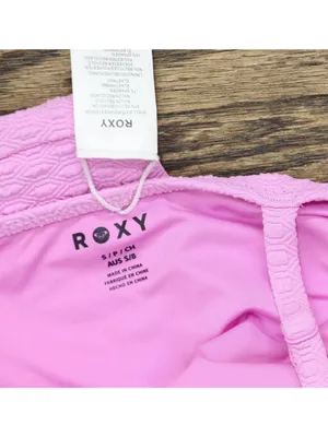 Roxy Womens One Piece Plunge Swimsuit 434001983 Lilac Purple S thumbnail 4