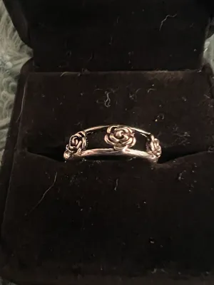 Women’s Stainless Steel Silver Band Size 7 thumbnail 2
