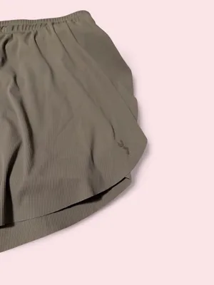 JoyLab Olive Green Layered Athletic Shorts thumbnail 3
