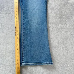 Madewell Mid-Rise Kick Out Jeans‎ Women's Size 32 Blue Denim Bootcut Stretch thumbnail 8