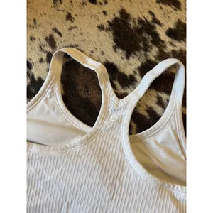 Lululemon Ebb To Street‎ Tank II In White Size 8 thumbnail 4