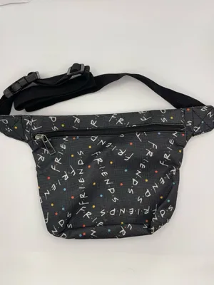 Friends TV show fanny pack multicolor Black thumbnail 2