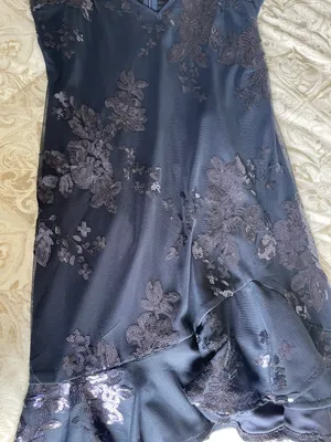 Showpo Navy Sparkly Mini Dress thumbnail 4