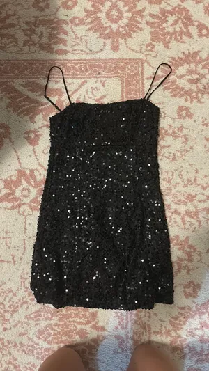 Black Sequin Dress thumbnail 1