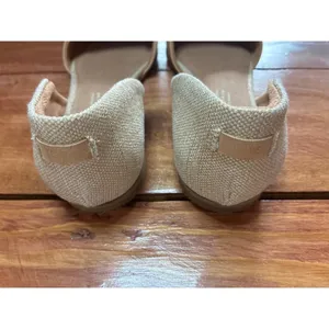 Tom’s Jutti D'Orsay Tan Almond Toe Flats - Size 6 thumbnail 2