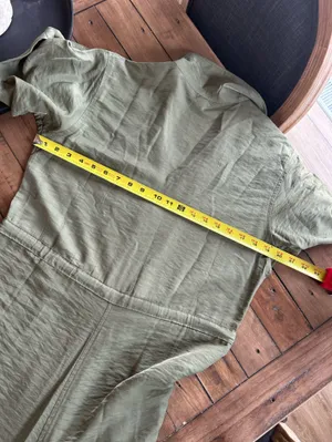 Anthropologie Tiny Heidi Green Jumpsuit M thumbnail 13