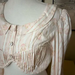 FOR LOVE & LEMONS Carly Top Rose Dainty Open Back Size‎ Large NWT thumbnail 4
