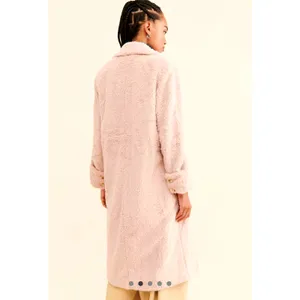 Free People Cuff it Coat Pink size S thumbnail 5
