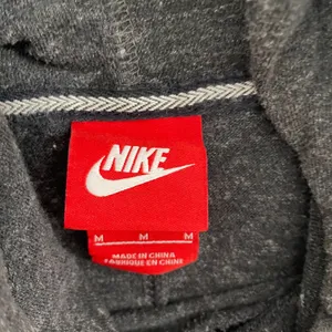 Nike Gym Vintage Hoodie Women M Gray Sportswear Athletic Lounge Pullover thumbnail 3