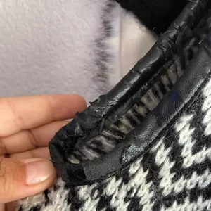 Guess Black & White Women's Faux-Fur Collar Jacket Vest S thumbnail 14