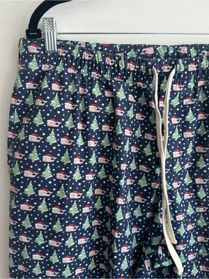 Vineyard Vines Christmas Trees & Santa Whales Pajama Pants thumbnail 4
