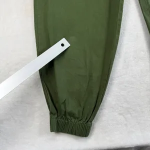 I.AM.GIA Olive Green‎ Joggers Pants Elastic Waist Casual Comfy Size L-flaw thumbnail 3