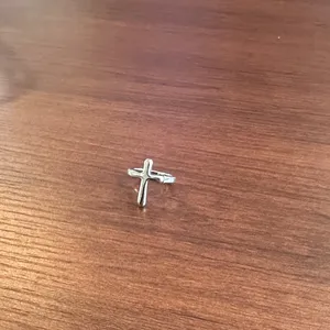 Silver Cross Ring thumbnail 3