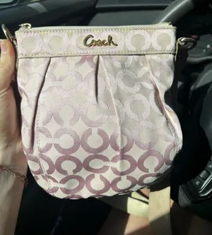 Coach Purse Crossbody Pink thumbnail 1