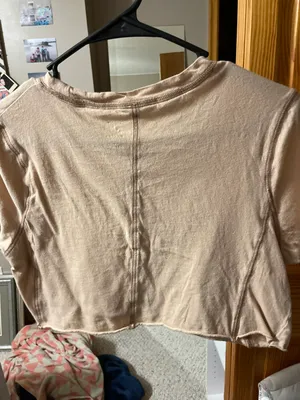 PacSun Brown Crop Tee thumbnail 1
