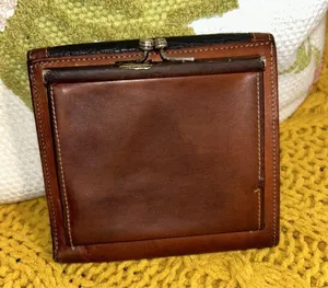 Dooney & Bourke Vintage Leather Wallet w Kisslock Change Section thumbnail 5