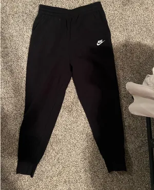 Black Nike Joggers Sweatpants thumbnail 1