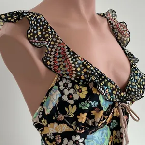 Victoria's Secret Fairy Floral Ruffle Top Size XS thumbnail 6