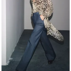 Zara NWT blue pants thumbnail 8