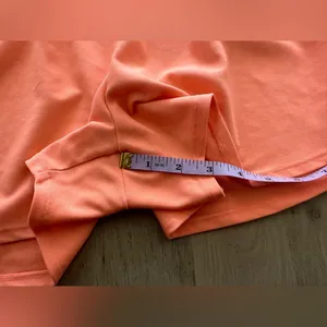 Under Armour women’s loose fit orange & pink athletic shorts large thumbnail 6
