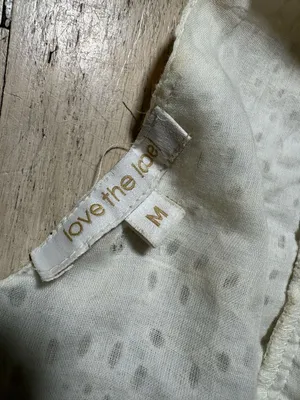 Love‎ The Label White Eyelet Ruffle Tiered Mini Dress thumbnail 3