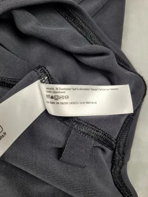 Lululemon Drapey Softstreme Off-The-Shoulder Long-Sleeve Shirt Black Size M thumbnail 7