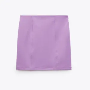 Zara Lilac Mid Rise Mini Skirt thumbnail 1
