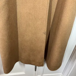 vintage Cassidy hand tailored 100% wool trench coat size‎ 10 P tan minimalist thumbnail 2