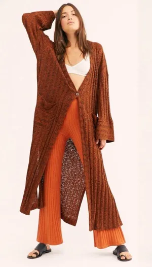 Free People Maxi Cardigan thumbnail 1