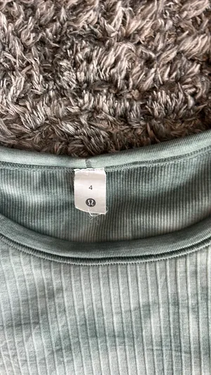 green diamond dye lululemon long sleeve thumbnail 3