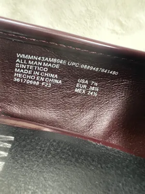 Madden Girl Madden NYC Burgundy Heeled Loafers size 7.5 thumbnail 4