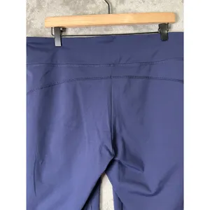 Duluth Trading Co NoGA Classic Slim Leg Pants Women's L 31 Navy Blue Stretch thumbnail 4
