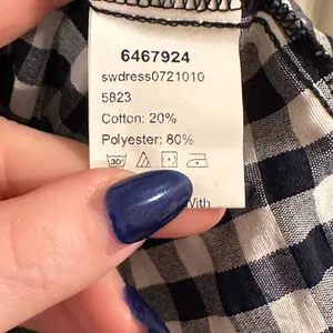 SHEIN Blue Gingham Tiered Sun Dresses Size 2XL thumbnail 5