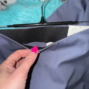 A New Day‎ Womens Side-Zip Skinny Ankle Pants Slate Blue Size 6 Regular NWT thumbnail 4