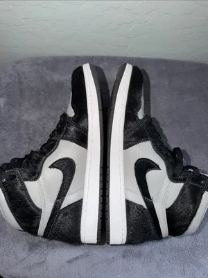 2022 Nike Air Jordan 1 Retro High OG Twist 2.0 Medium Grey W9 - M7.5 Real Fur thumbnail 9