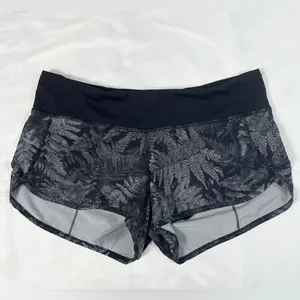 Lululemon Vintage Speed Short 2.5" - Kindred Spirit Black Multi/Black - 6 thumbnail 6