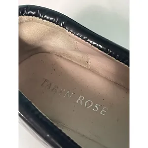Taryn Rose Kendall Black Patent Square Toe Flats‎ 7.5 S-427 thumbnail 7