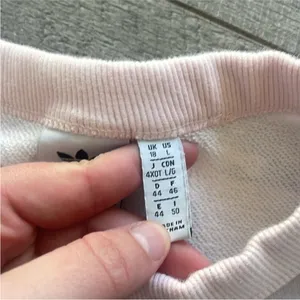 Adidas Size Large Pink Camouflage Crewneck Sweatshirt. thumbnail 5
