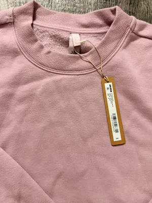 SKIMS Classic Cotton Crewneck Fleece thumbnail 5