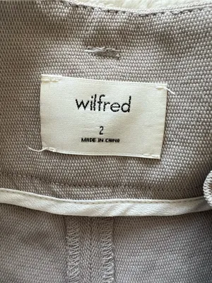 Wilfred High-Waist Paperbag Tie Waist Shorts Tan Size 2 thumbnail 6