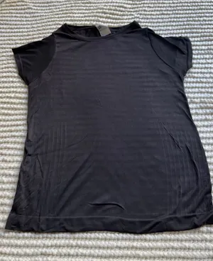 All in motion black workout tee small thumbnail 1