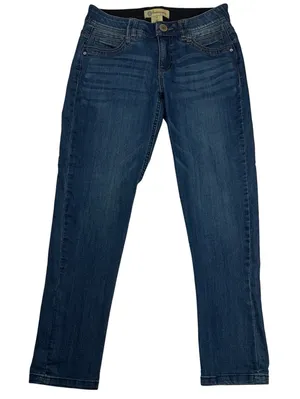 Democracy "Ab"Technology Slim Dark Wash Mid Rise Tummy Control Jeans Size 4 thumbnail 1