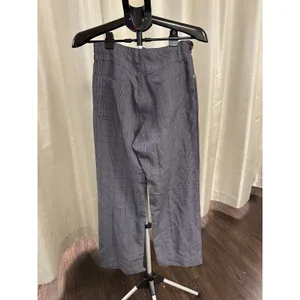 Vintage 90s ESPRIT High-Waisted Plaid Wide Leg Trousers -‎ Made in USA thumbnail 2