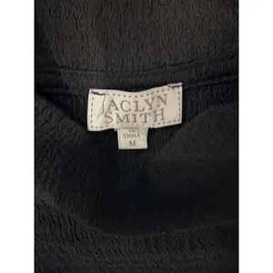 Jaclyn Smith Women’s Black Long Sleeve Pullover Top Textured Size M thumbnail 7